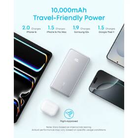 Powerbanka Anker Anker Zolo 10000mAh, 22,5W s kabelem USB-C bílá

 obrázek produktu 4 z 6