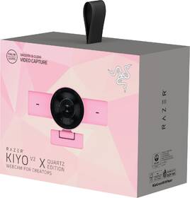 Webkamera Razer Kiyo V2 X Quartz růžová

 obrázek produktu 11 z 13