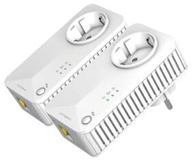 Síťový rozvod LAN po 230V Strong sada 2 adaptérů Powerline 600 DUO EU/ 600 Mbit/s/ 1x LAN bílý

 obrázek produktu 2 z 4