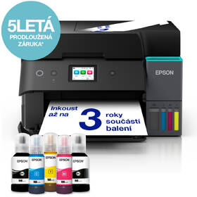 Tiskárna multifunkční Epson EcoTank L6390 černá

 obrázek produktu 1 z 14