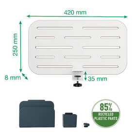 Organizér Leitz Ergo Small Pegboard Desk bílý

 obrázek produktu 6 z 8