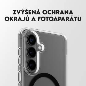 Kryt na mobil PanzerGlass CARE KickStand na Samsung Galaxy S26 černý/průhledný

 obrázek produktu 5 z 9
