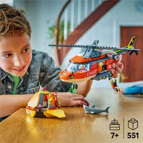 Stavebnice LEGO® City 60503 Helikoptéra pobřežní hlídky 

 obrázek produktu 5 z 9