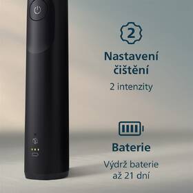 Zubní kartáček Philips HX7101/01 černý

 obrázek produktu 4 z 15