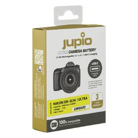 Baterie Jupio EN-EL14A ULTRA C 1200 mAh, USB-C (Nikon) hnědá

 obrázek produktu 3 z 3