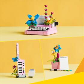 Stavebnice LEGO® Creator 3 v 1 31169 Psací stroj s květinami 

 obrázek produktu 7 z 9