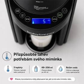 Ohřívač mléka Baby Brezza Formula Pro Advanced Black černý

 obrázek produktu 7 z 20