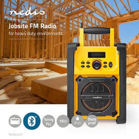 Stavební rádio Nedis RDFM3100 žlutý

 obrázek produktu 10 z 10