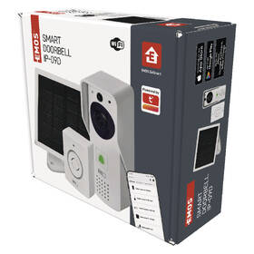Videozvonek EMOS GoSmart bateriový IP-09D, Wi-Fi, solární panel 

 obrázek produktu 24 z 24