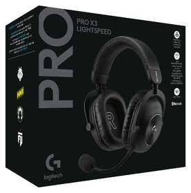 Headset Logitech PRO X3 LIGHTSPEED Wireless černý

 obrázek produktu 7 z 17