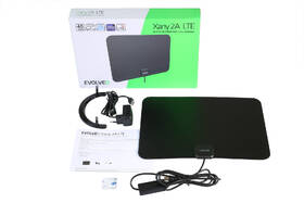Anténa pokojová Evolveo Xany 2A LTE 230/5V, 45dBi aktivní pokojová DVB-T/T2, LTE filtr 

 obrázek produktu 5 z 6