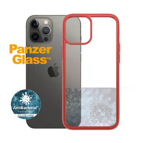 Kryt na mobil PanzerGlass ClearCase Antibacterial na Apple iPhone 12 Pro Max červený

 obrázek produktu 4 z 5