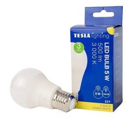 Žárovka LED Tesla Lightning klasik, E27, 5W, teplá bílá 

 obrázek produktu 2 z 2