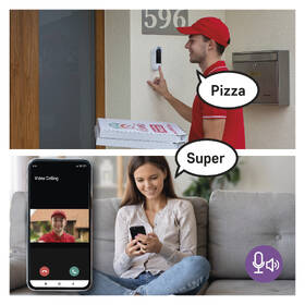Videozvonek EMOS GoSmart bateriový IP-15S s Wi-Fi 

 obrázek produktu 17 z 22
