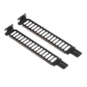 Kryt AKASA Krytka PCI slotu odvětrávaná (2ks) 
