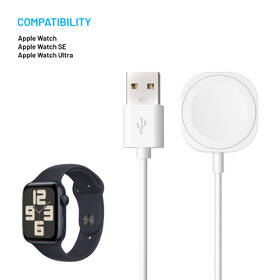 Nabíjecí kabel FIXED USB-A na Apple Watch bílý

 obrázek produktu 2 z 4