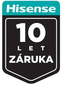Chladnička s mrazničkou Hisense RM469N4AFD1 černá barva

