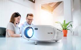 Projektor Technaxx TX-177 bílá barva
