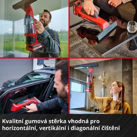 Čistič oken Einhell BRILLIANTO (bez baterie) 3437100 červený

 obrázek produktu 3 z 11