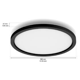Stropní svítidlo Philips Aurelle Panel S, kulaté, 30cm černé

 obrázek produktu 1 z 8