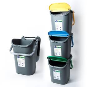 Odpadkový koš na tříděný odpad Belli E Forti BF37100K3, 3 × 30 l šedý

 obrázek produktu 2 z 2