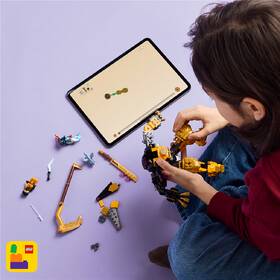 Stavebnice LEGO® NINJAGO® 71839 Arin a bojový robot Spinjitzu 

 obrázek produktu 8 z 9