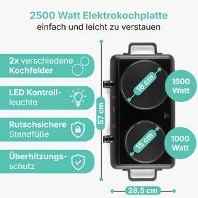 Vařič elektrický Clatronic DKP 3583 černý

 obrázek produktu 6 z 8