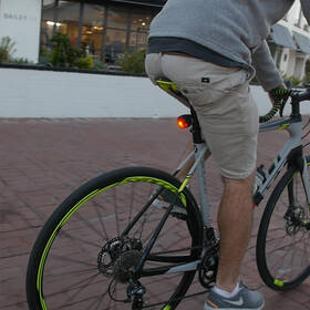 Svítilna SP Connect Round LED Safety Light červená barva
