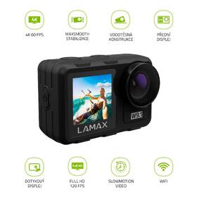Outdoorová kamera LAMAX W9.1 černá barva
