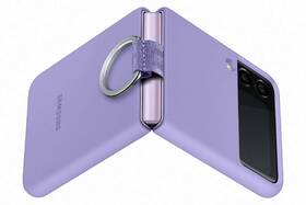 Kryt na mobil Samsung Silicone Cover s držákem Galaxy Z Flip3 fialový

 obrázek produktu 6 z 6