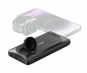 Powerbanka Swissten 10 000 mAh, 2v1 Apple Watch a MagSafe černá

 obrázek produktu 2 z 4