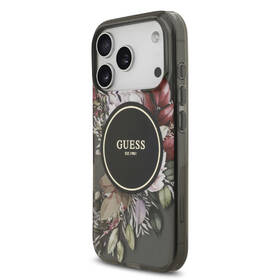 Kryt na mobil Guess IML Flowers Strap MagSafe na Apple iPhone 17 Pro černý

 obrázek produktu 1 z 7