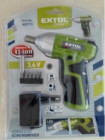 Aku šroubovák Extol Craft 402114 (s baterií) 

 obrázek produktu 9 z 10