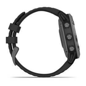 Chytré hodinky Garmin fenix6 PRO Solar - Gray/Black Band (MAP/Music) 

 obrázek produktu 6 z 6