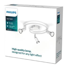 Bodové svítidlo Philips Limbali, 3xGU10 bílé

 obrázek produktu 1 z 1