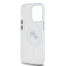 Kryt na mobil Karl Lagerfeld IML K&CH Heads Metal Frame MagSafe na Apple iPhone 15 Pro průhledný

 obrázek produktu 4 z 5