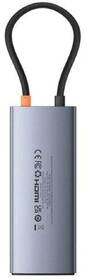 USB Hub Baseus Metal Gleam Series II 6-in-1 šedý

 obrázek produktu 4 z 5