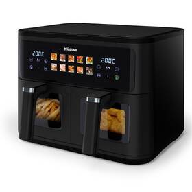 Fritéza horkovzdušná Tristar FR-9075 2x 4,5 l černá barva
