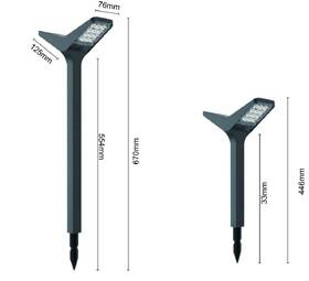 Venkovní svítidlo IMMAX SUN BUTTERFLY, 1,5W, solární černé

 obrázek produktu 1 z 3
