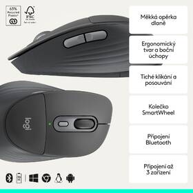 Myš Logitech Signature Comfort Plus M850 L Wireless grafitová

 obrázek produktu 7 z 18