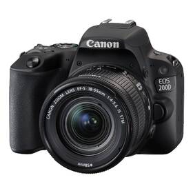 Digitální fotoaparát Canon 200D + 18-55 IS STM černý

 obrázek produktu 8 z 9