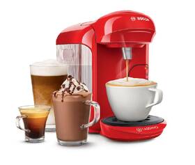 Espresso Bosch TAS1403 červená barva
