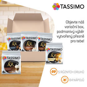 Kapsle pro espressa Tassimo variační box L'OR 64 porcí 

 obrázek produktu 2 z 8