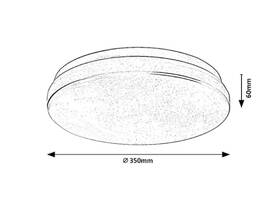 Stropní svítidlo Rabalux Lowar 77139 bílé

 obrázek produktu 2 z 3