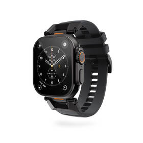 Řemínek Epico FKM Rubber Pro na Apple Watch SE (44mm)/Series 1-9 (42/44/45mm) 10-11 (46mm)/Ultra (49mm) černý

 obrázek produktu 1 z 3