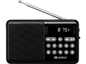 Radiopřijímač Sandberg Speaker Radio FM+BT Recharge černý

 obrázek produktu 1 z 3