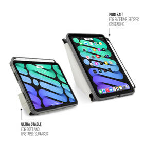 Pouzdro na tablet Pipetto Origami Pencil na Apple iPad mini 8.3" (2021) šedé

 obrázek produktu 5 z 9