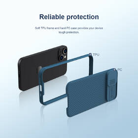 Kryt na mobil Nillkin CamShield PRO Magnetic na Apple iPhone 14 Plus modrý

 obrázek produktu 3 z 5