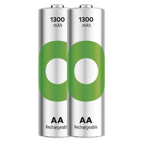 Baterie nabíjecí GP ReCyko 1300 AA (HR6), 2 ks 

 obrázek produktu 1 z 2