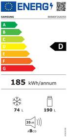 Chladnička s mrazničkou Samsung BRB80F26ADS0EO bílé

 obrázek produktu 1 z 17